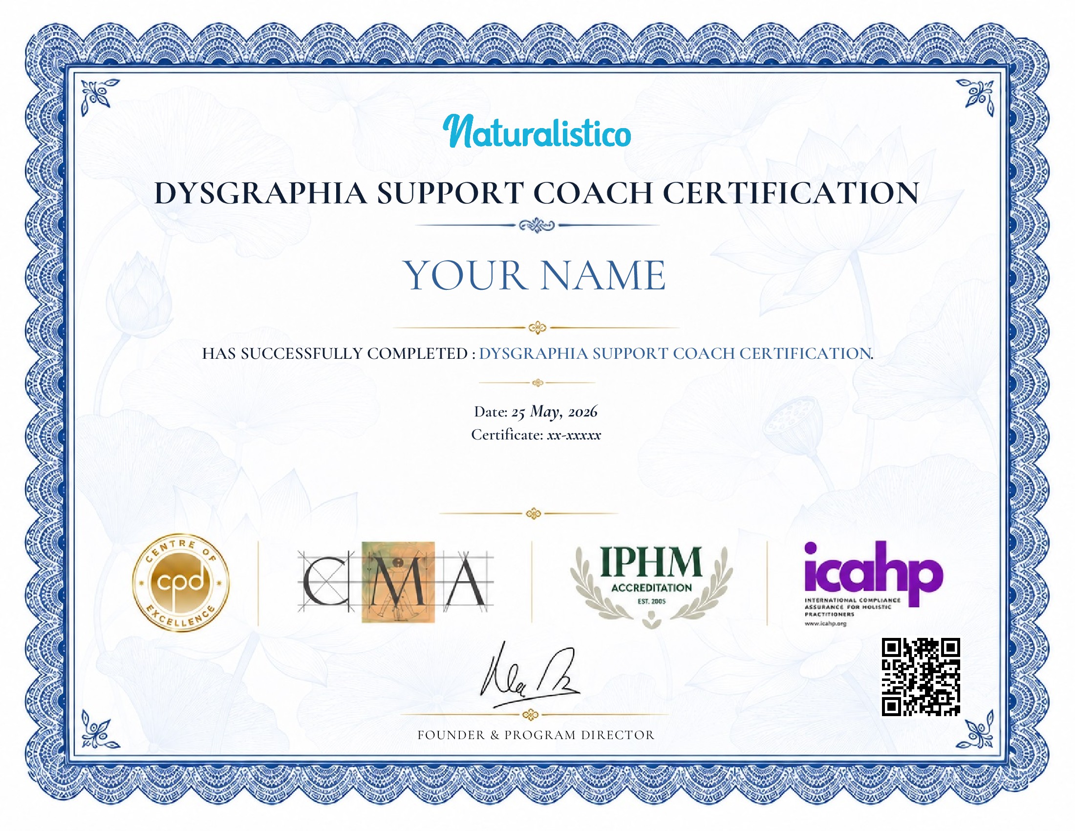 certificate template
