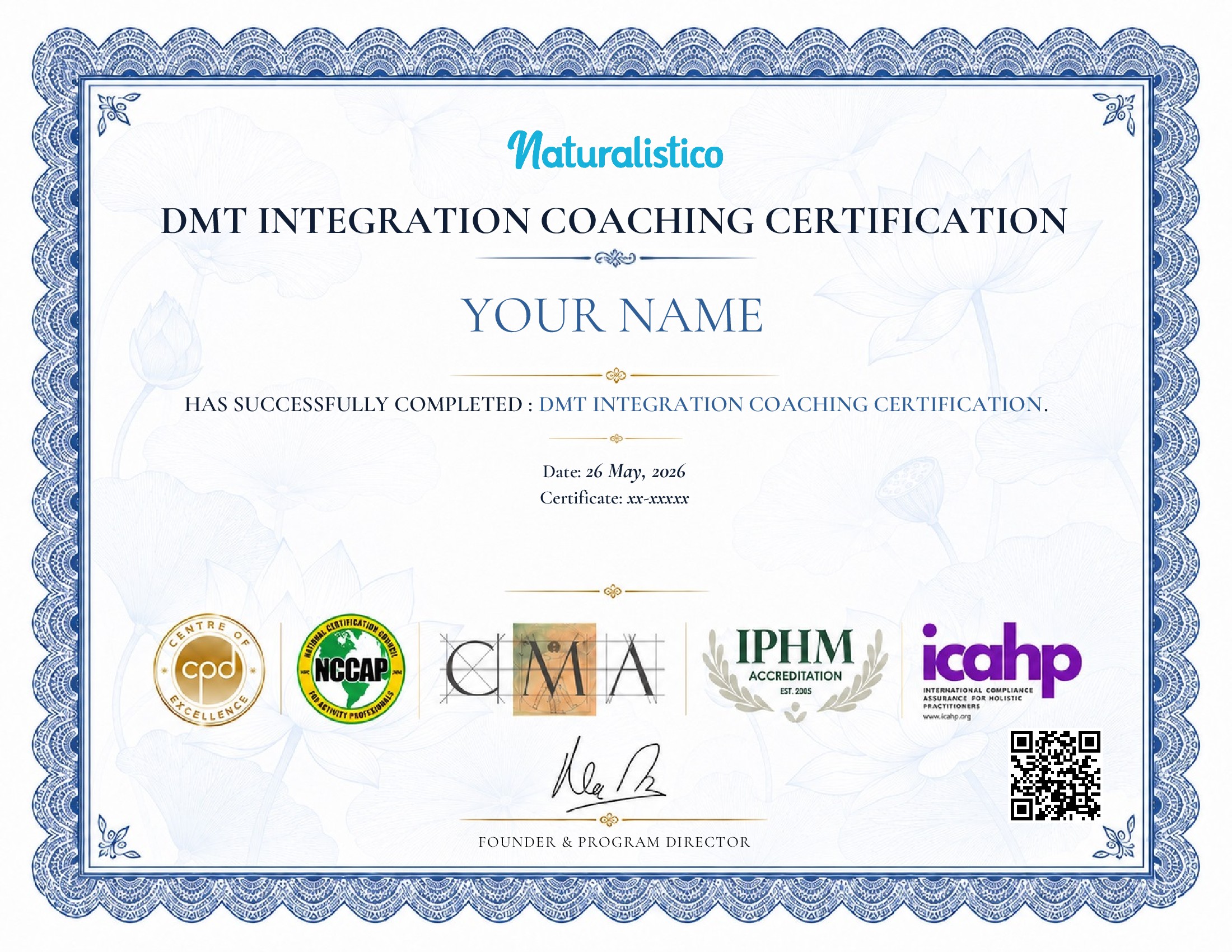 certificate template