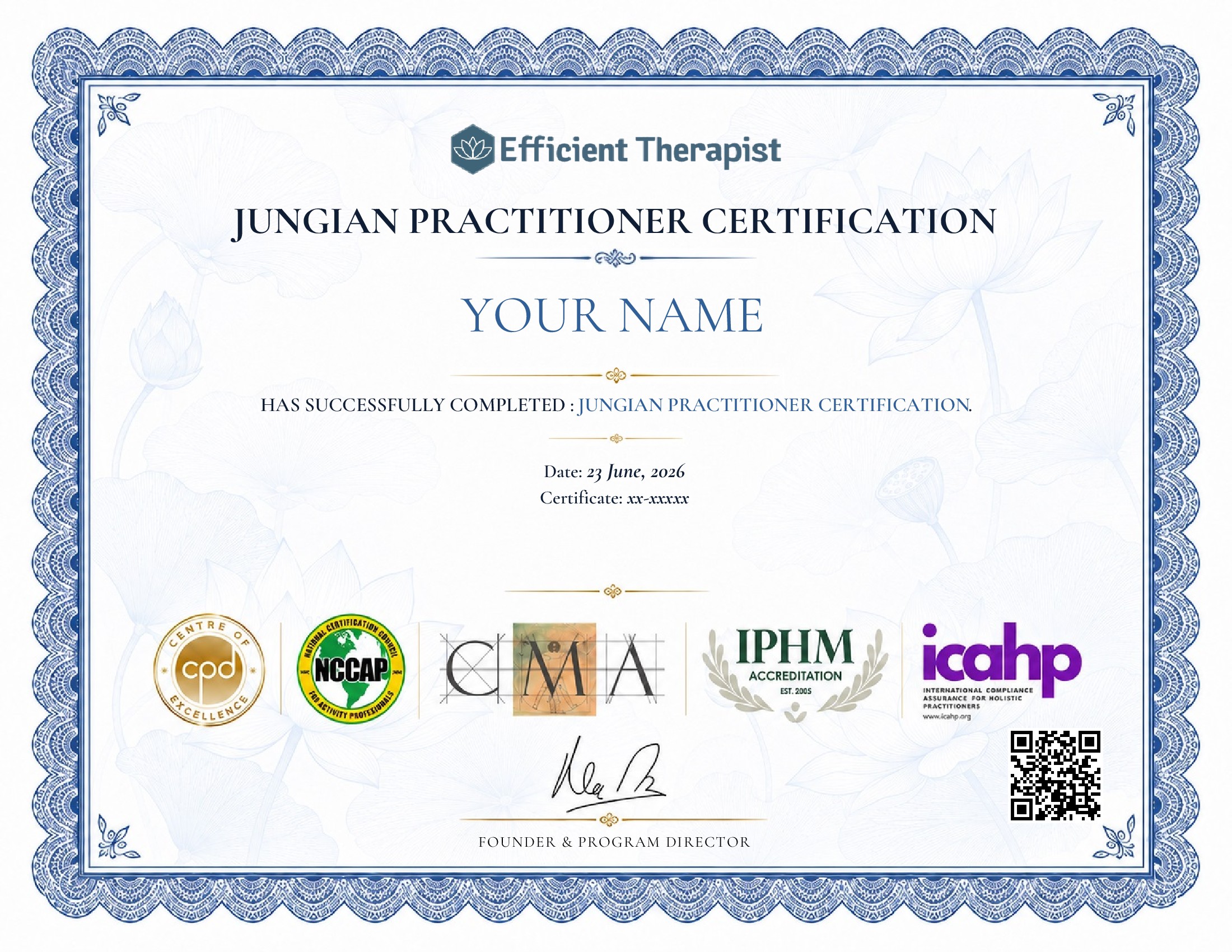 certificate template