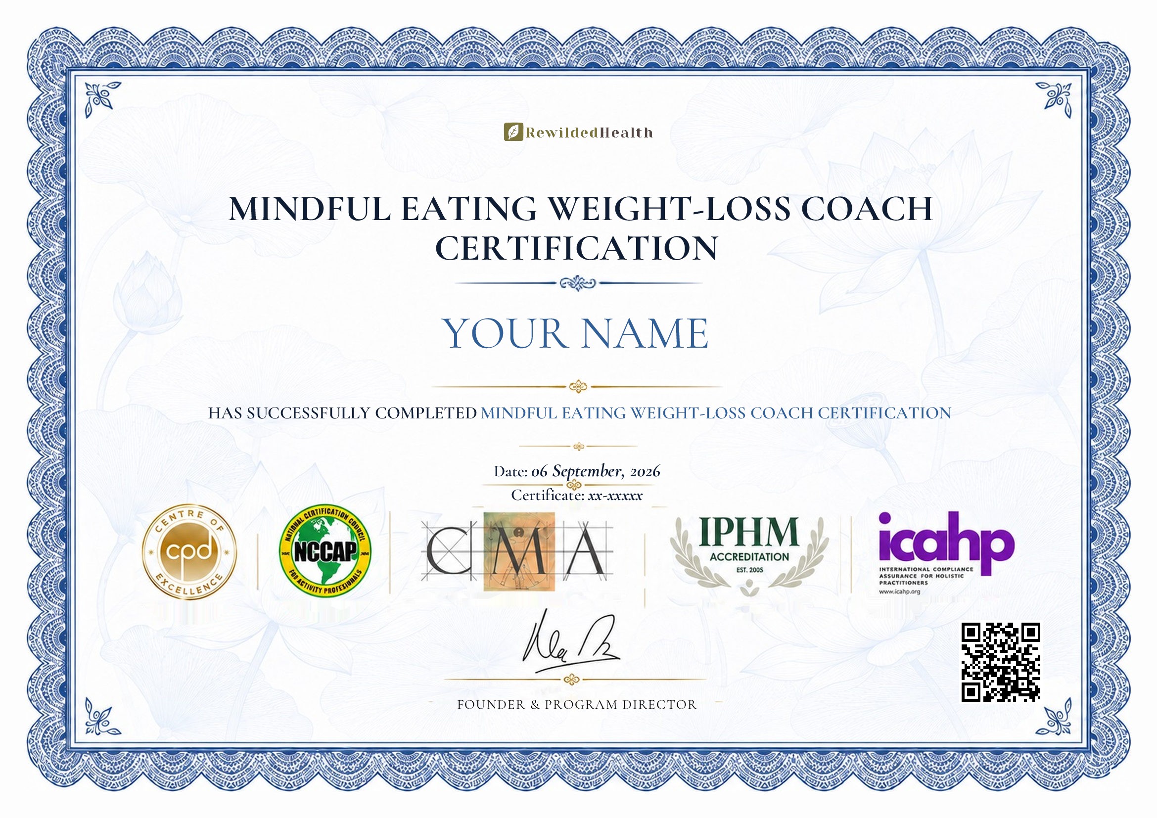 certificate template
