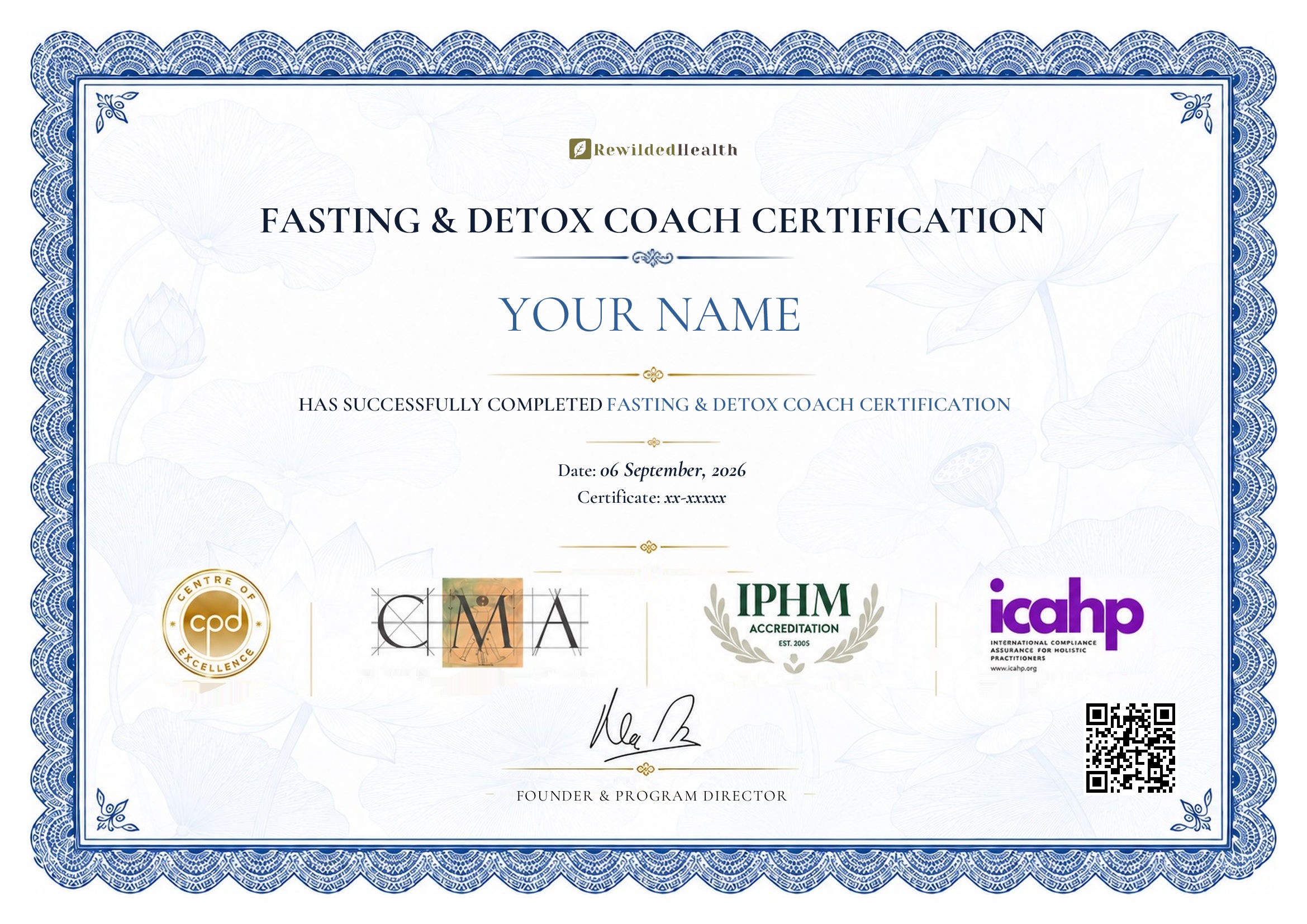 certificate template