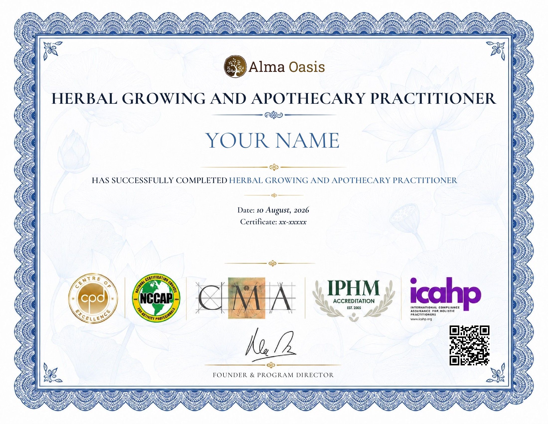 certificate template