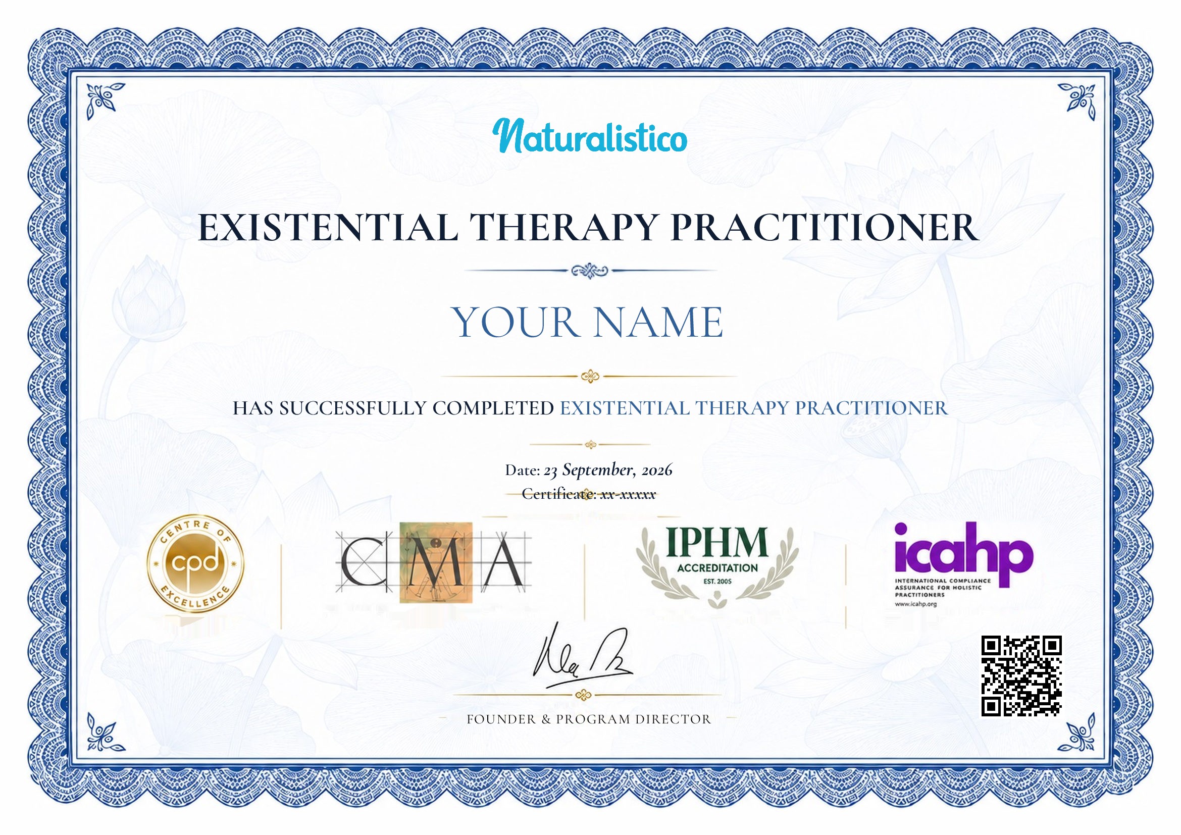 certificate template