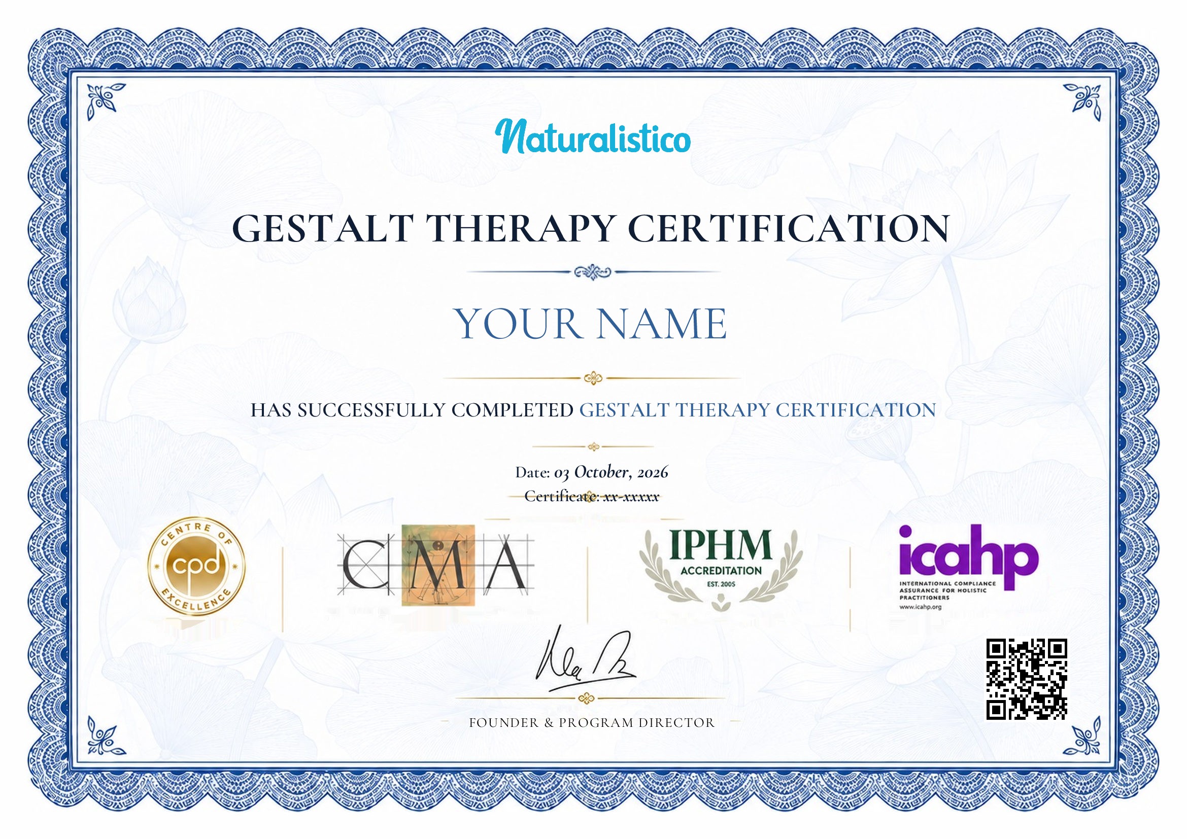 certificate template