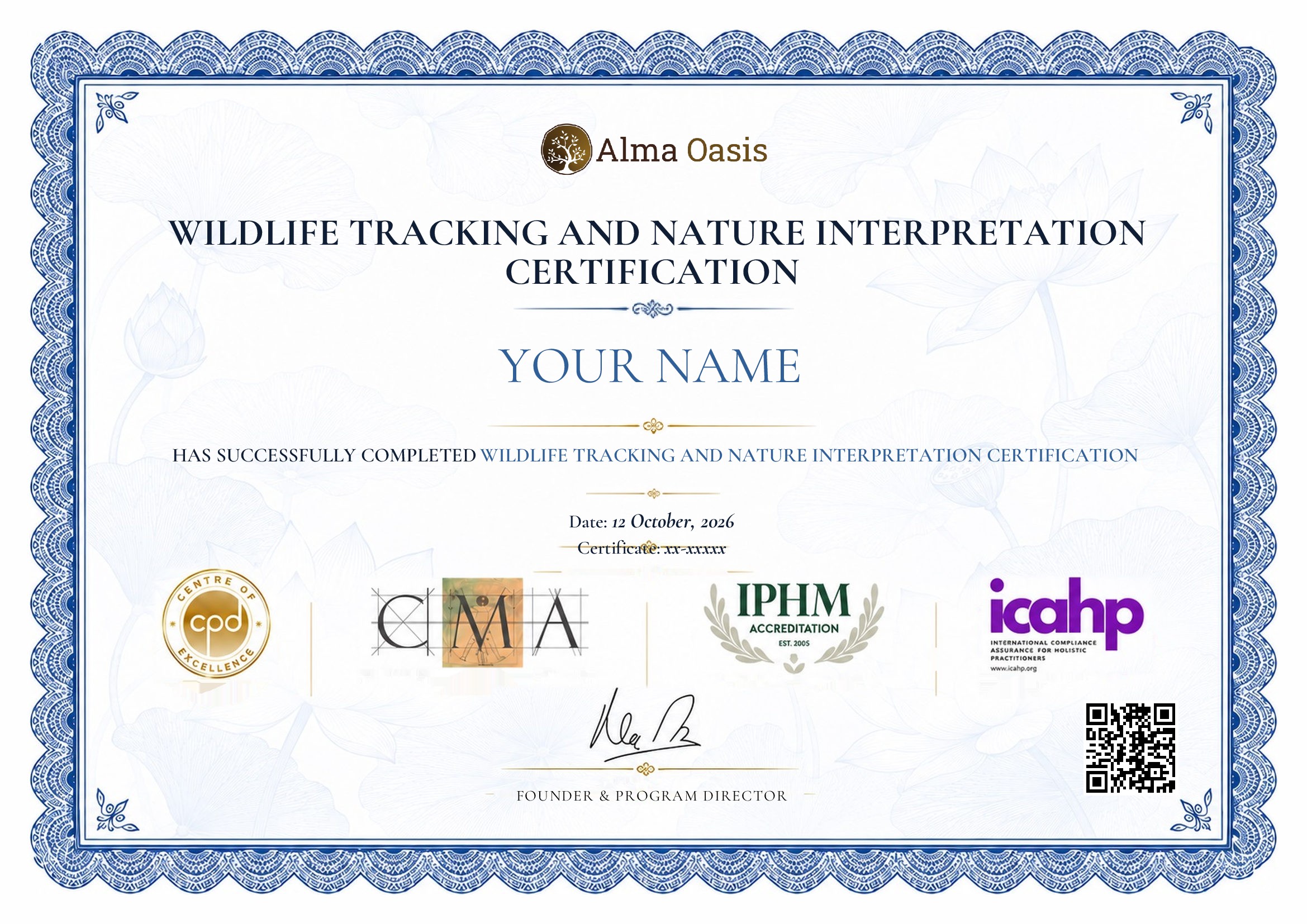 certificate template
