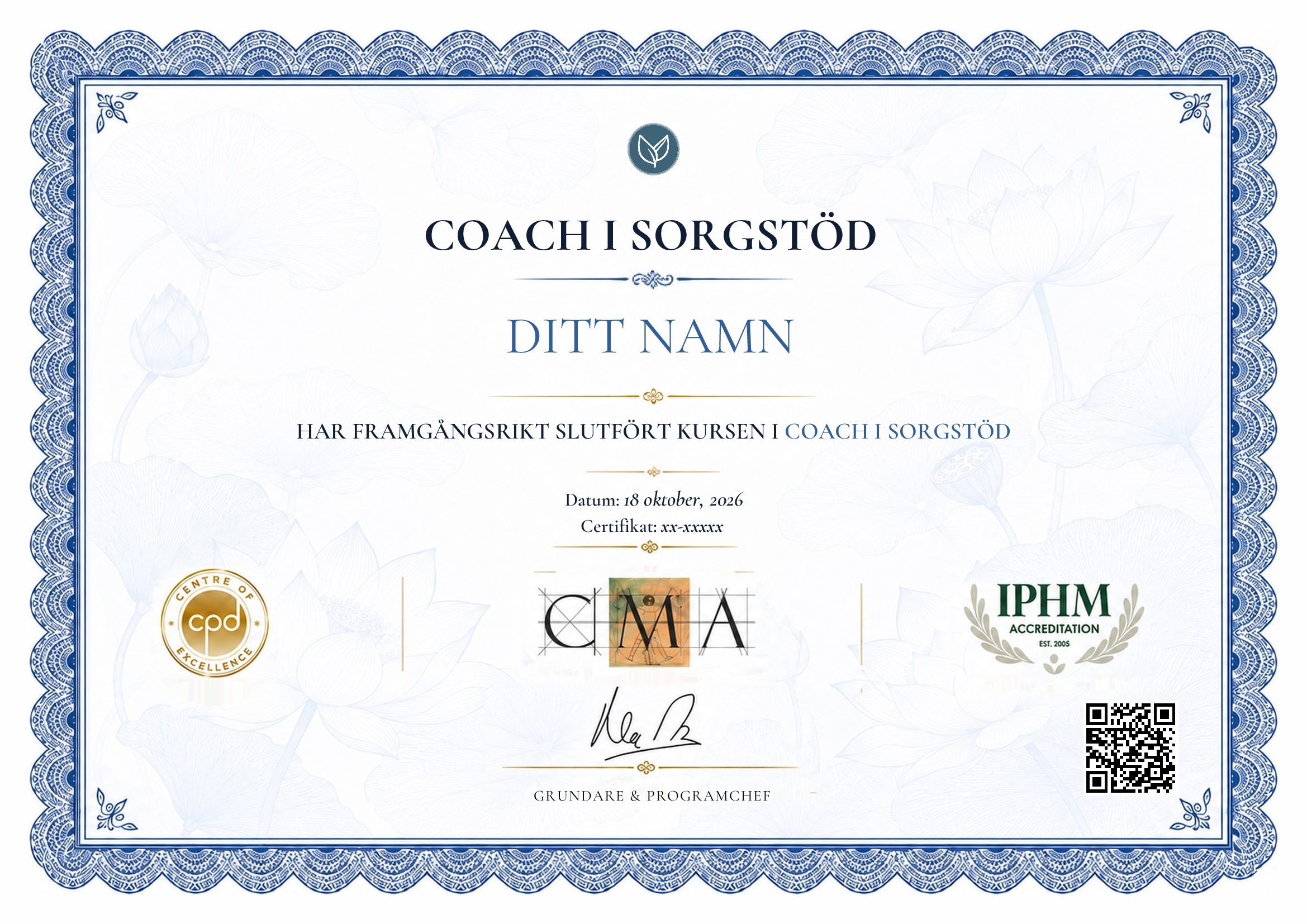 certificate template