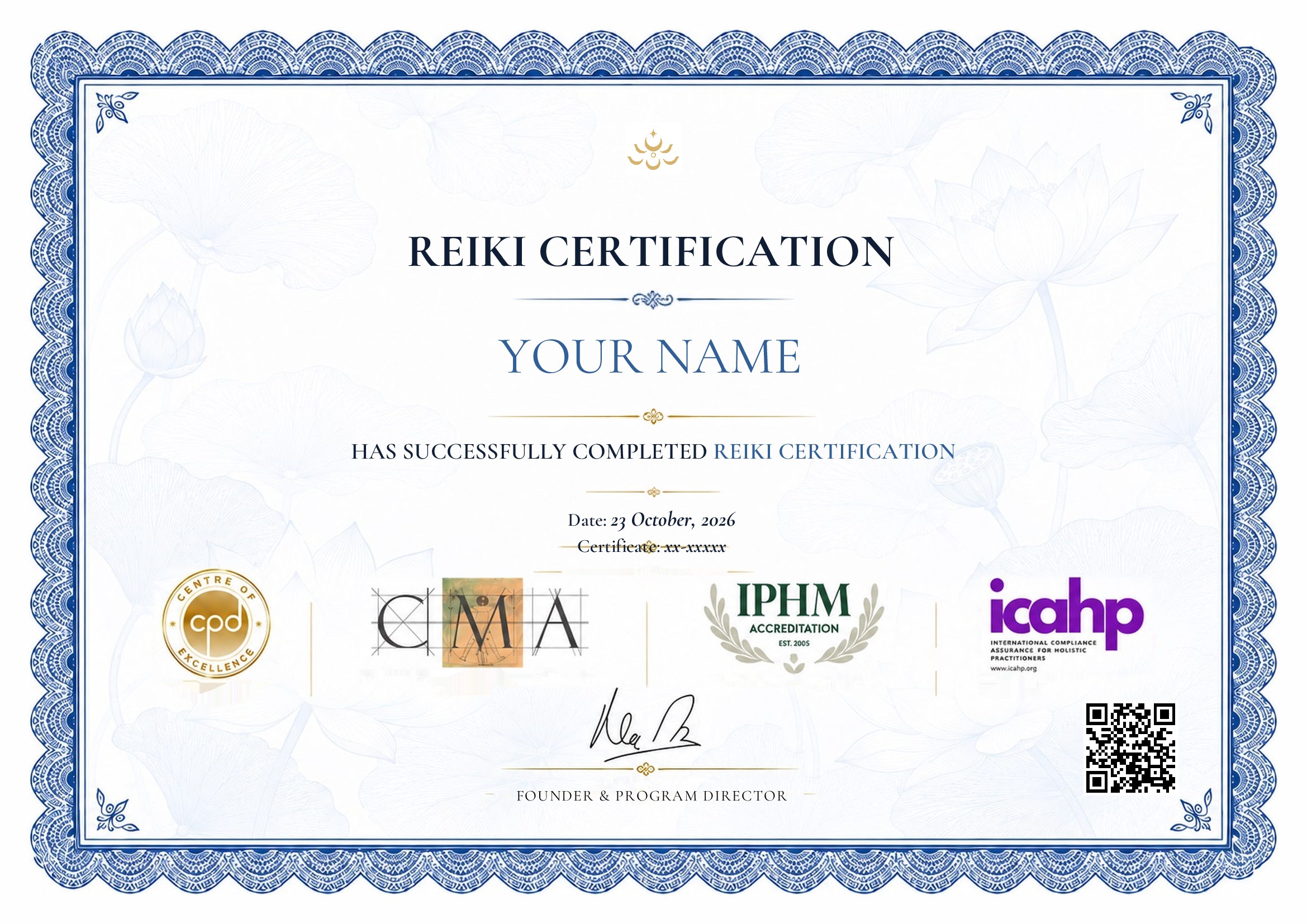 certificate template