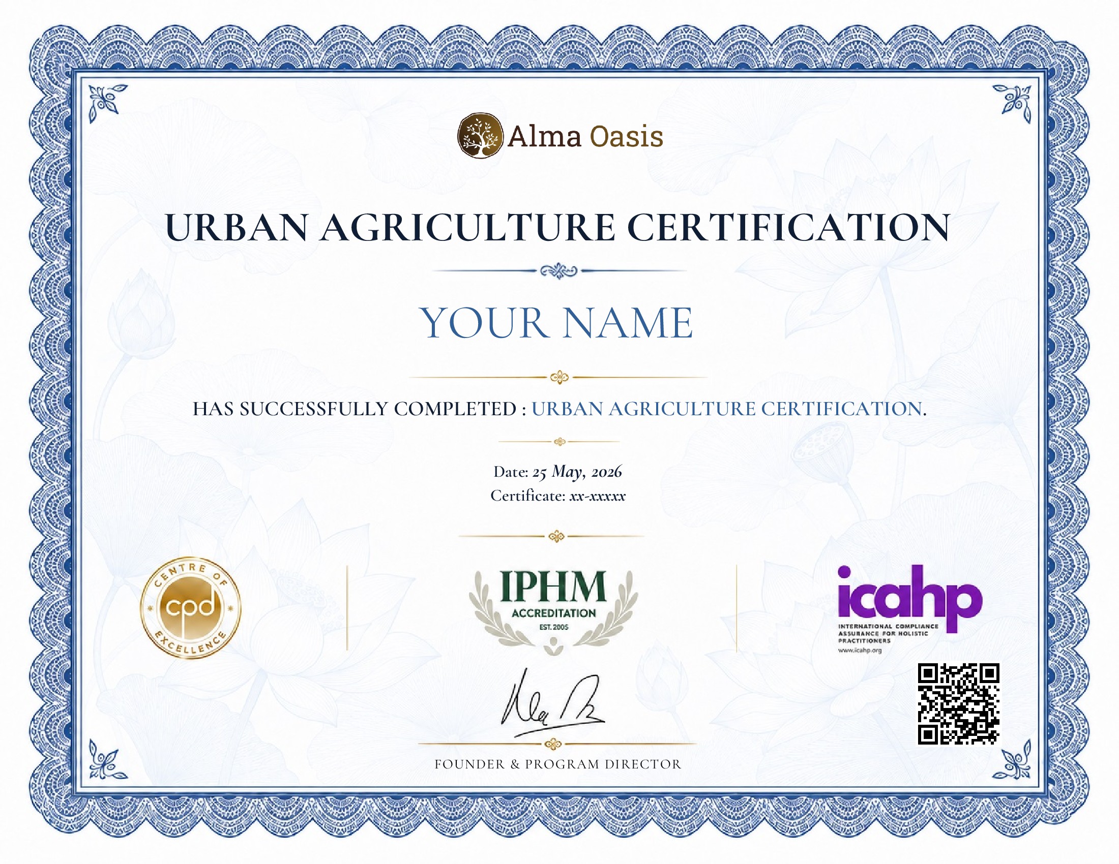 certificate template
